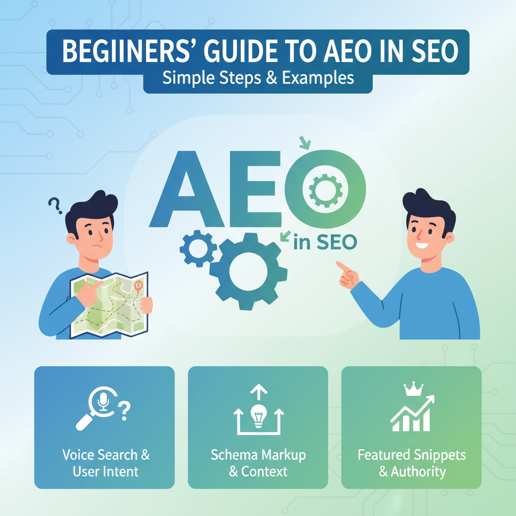 Beginners' Guide to AEO in SEO: Simple Steps & Examples